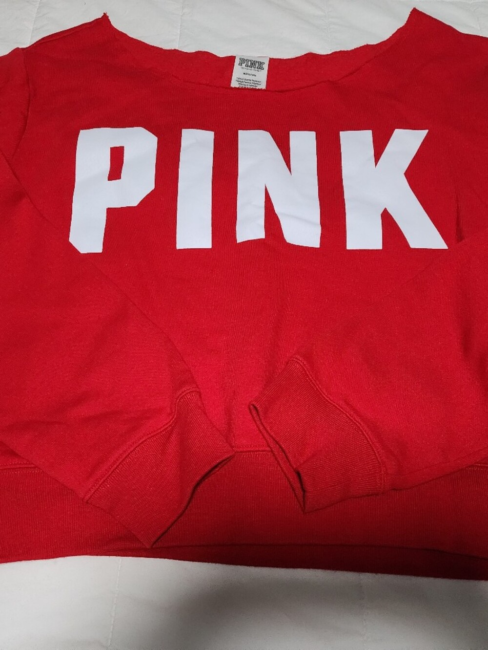 PINK Victoria's Secret Red Logo Crewneck